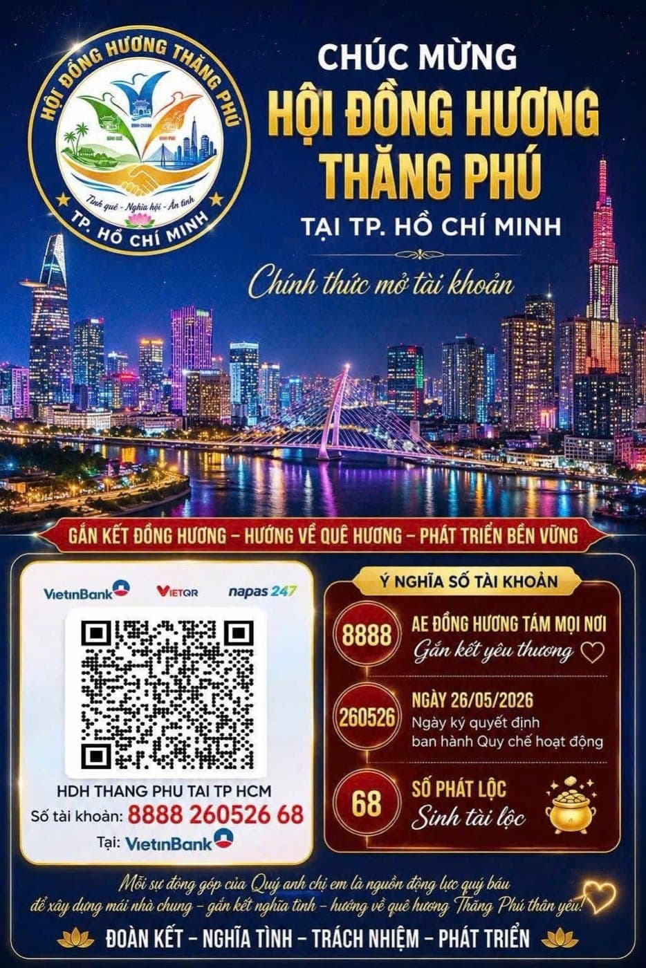 Hội Đồng Hương Thăng Phú chính thức ra mắt tài khoản hoạt động